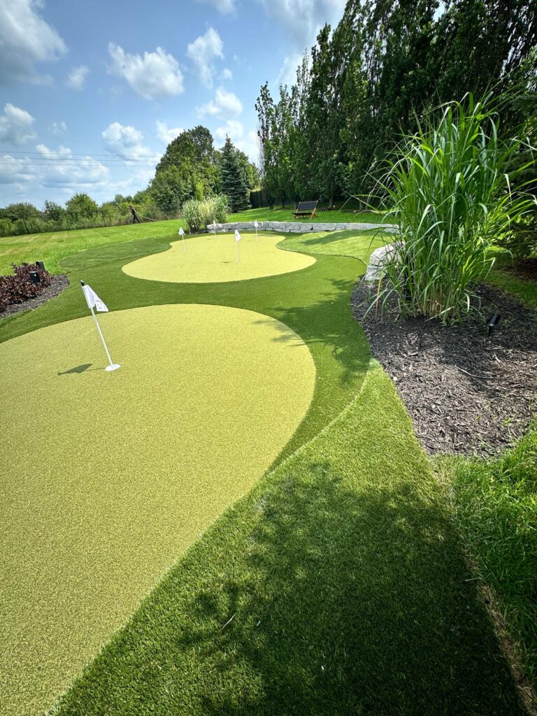 professional putting green installation